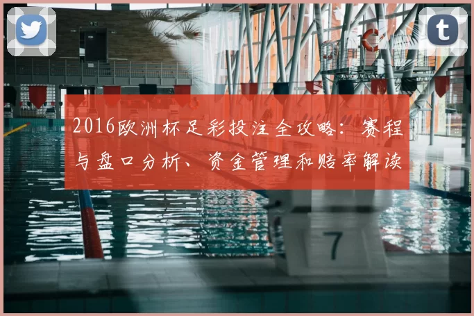 2016欧洲杯足彩投注全攻略：赛程与盘口分析、资金管理和赔率解读